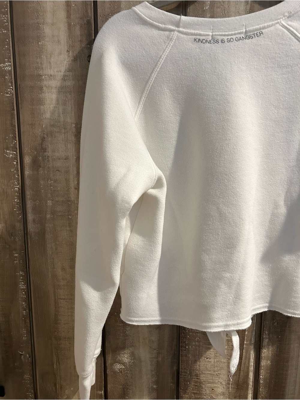 Spiritual Gangster crop sweatshirt, S - Picture 6 of 8
